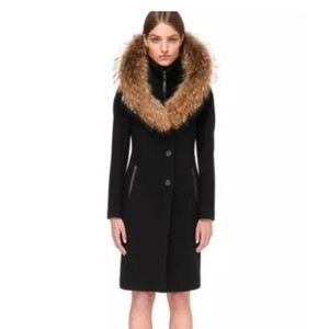 Mackage jacket 70% wool exterior